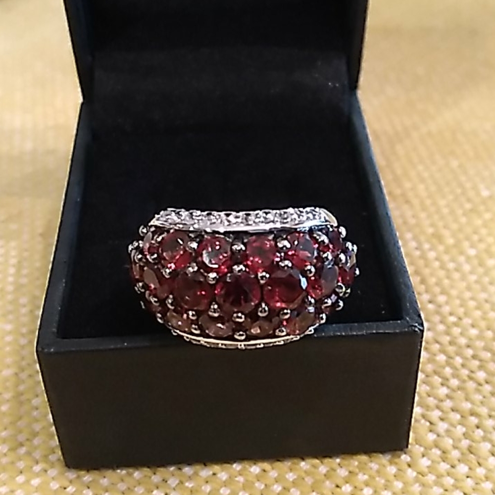 Colleen Lopez 3.9 Hessonite Ring